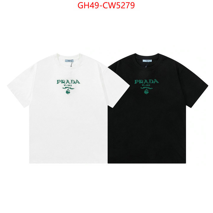 Clothing-Prada,1:1 replica , ID: CW5279,$: 49USD