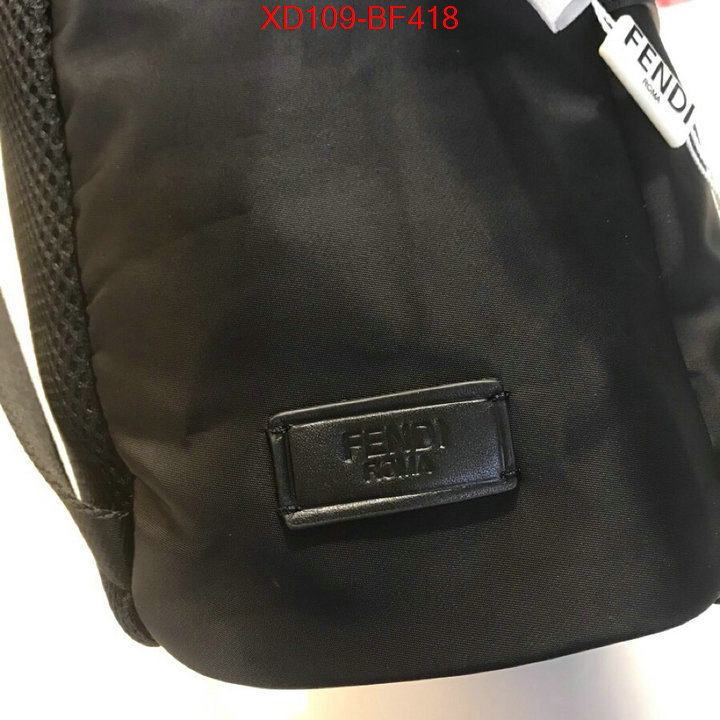 Fendi Bags(4A)-Backpack-,what is a 1:1 replica ,ID: BF418,$:109USD