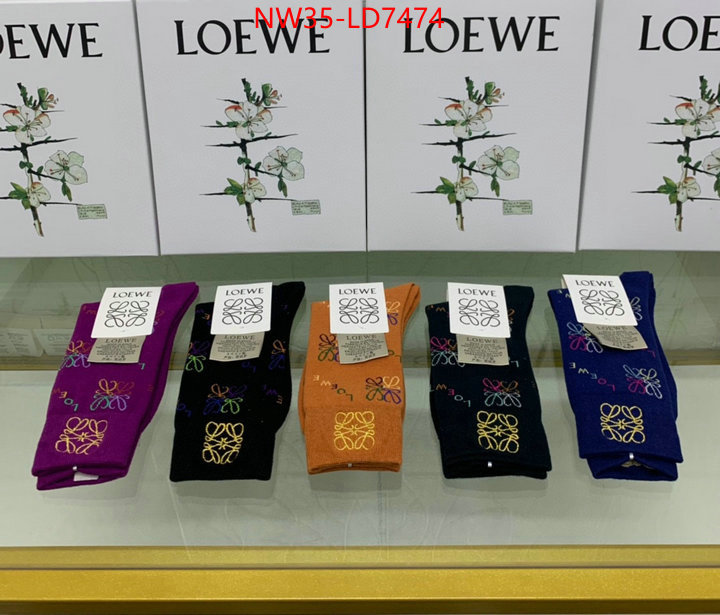 Sock-Loewe,designer 1:1 replica , ID: LD7474,$: 35USD