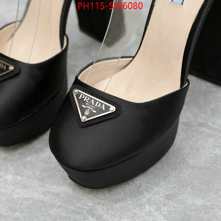 Women Shoes-Prada,highest quality replica , ID: SW6080,$: 115USD