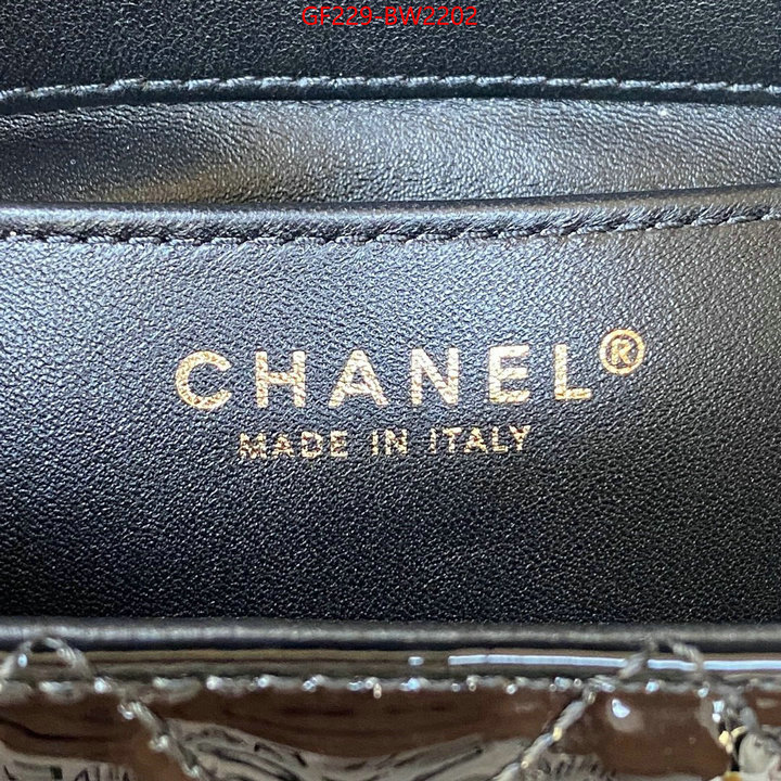 Chanel Bags(TOP)-Diagonal-,ID: BW2202,$: 229USD