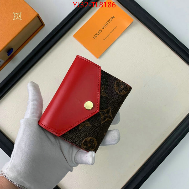 LV Bags(4A)-Wallet,ID: TL8186,$: 32USD