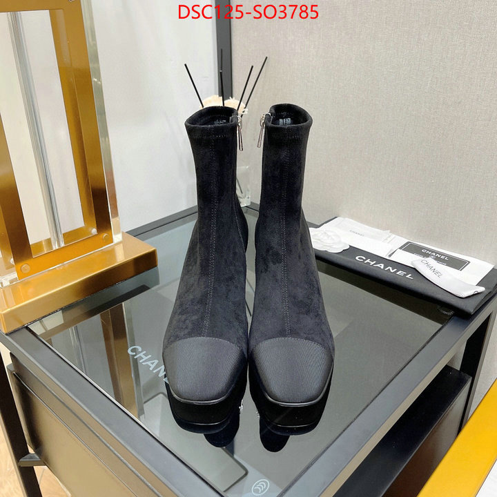 Women Shoes-Chanel,fake aaaaa , ID: SO3785,$: 125USD