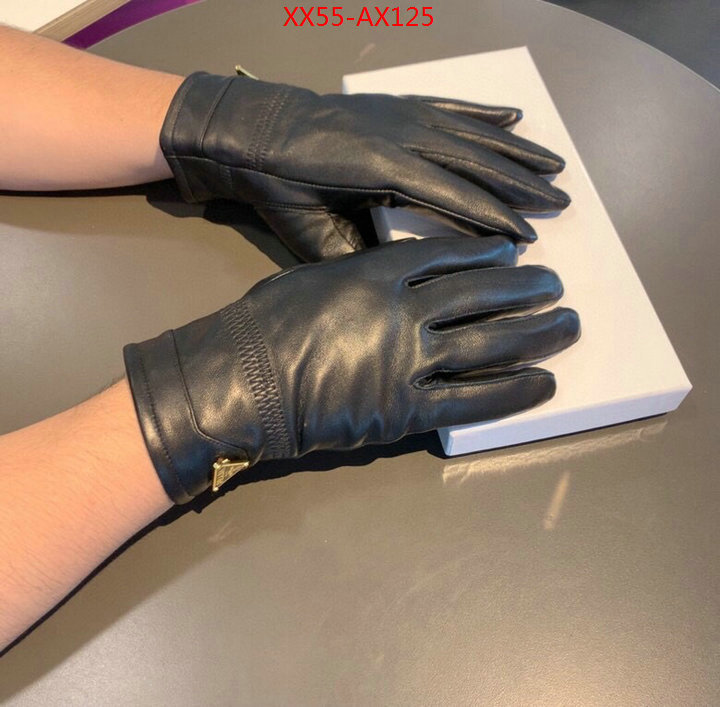 Gloves-Prada,replica shop , ID: AX125,$: 55USD