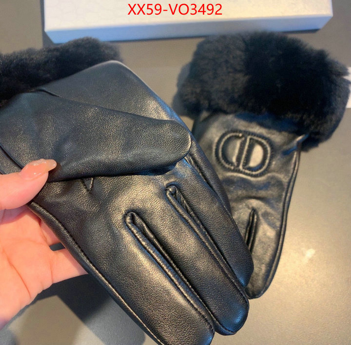 Gloves-Dior,cheap replica , ID: VO3492,$: 59USD