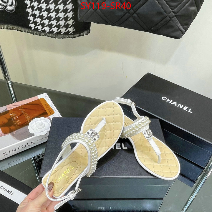 Women Shoes-Chanel,top 1:1 replica , ID:SR40,$: 119USD