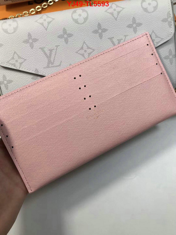 LV Bags(4A)-Wallet,ID: TL5593,$: 49USD