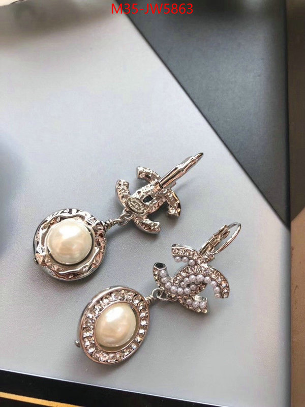 Jewelry-Chanel,luxury fake , ID: JW5863,$: 35USD