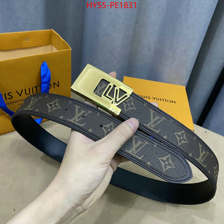 Belts-LV,the best quality replica , ID: PE1831,$: 55USD