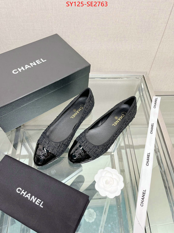 Women Shoes-Chanel,best luxury replica , ID: SE2763,$: 125USD