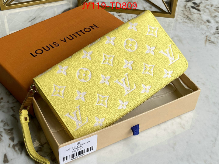 LV Bags(TOP)-Wallet,ID: TD809,$: 119USD