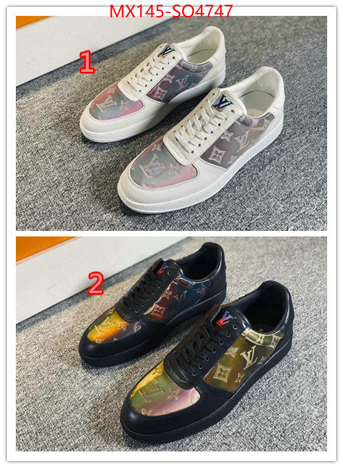 Men Shoes-LV,luxury fashion replica designers , ID: SO4747,$: 145USD