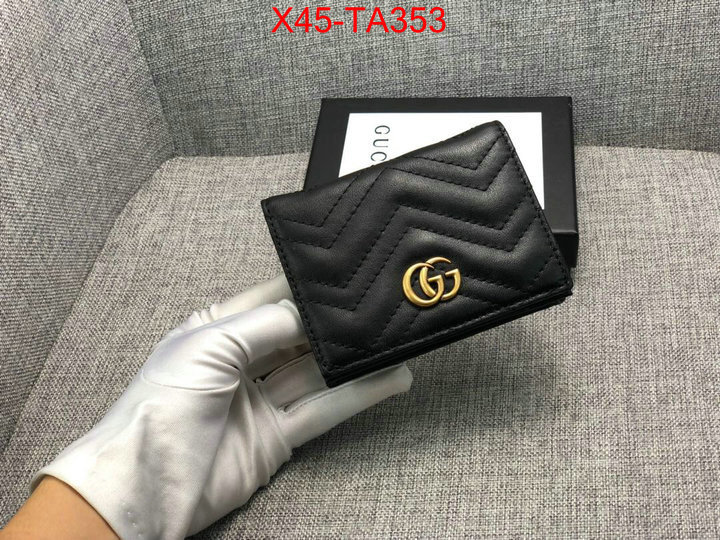 Gucci Bags(4A)-Wallet-,ID:TA353,$: 45USD