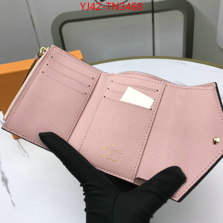 LV Bags(4A)-Wallet,ID: TN3468,$: 42USD