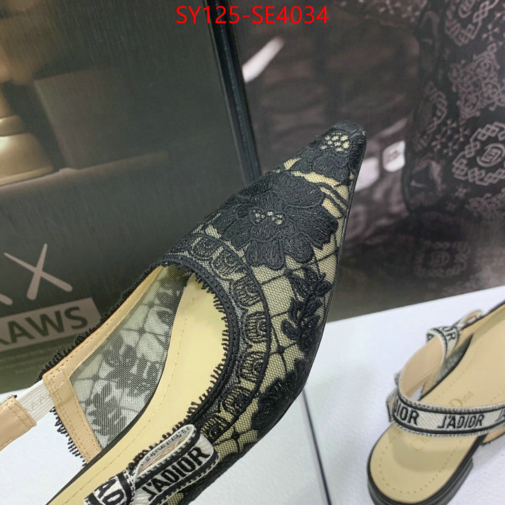 Women Shoes-Dior,cheap replica , ID: SE4034,$: 125USD