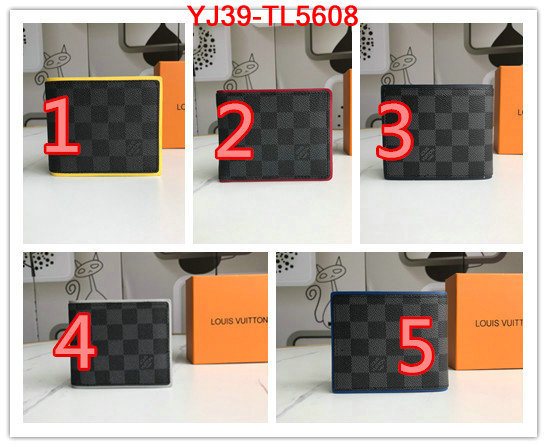 LV Bags(4A)-Wallet,ID: TL5608,$: 39USD