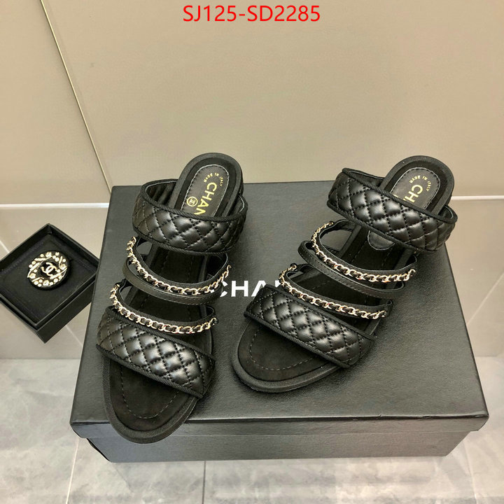 Women Shoes-Chanel,shop cheap high quality 1:1 replica , ID: SD2285,$: 125USD