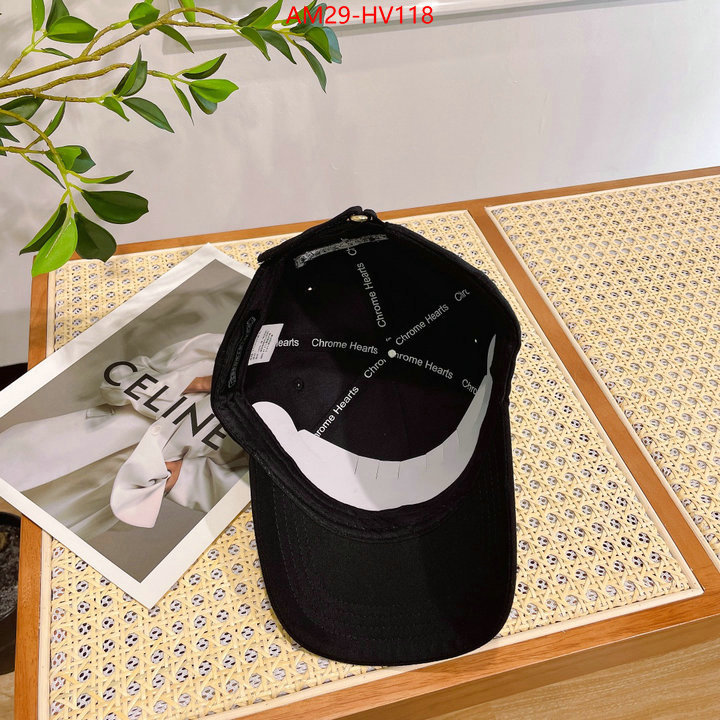 Cap (Hat)-Chrome Hearts,luxury fake , ID: HV118,$: 29USD