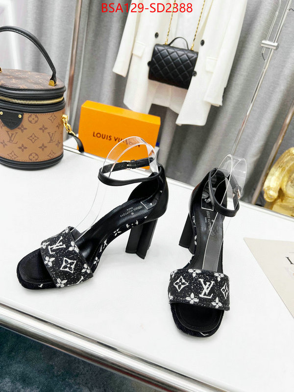 Women Shoes-LV,fake designer , ID: SD2388,$: 129USD