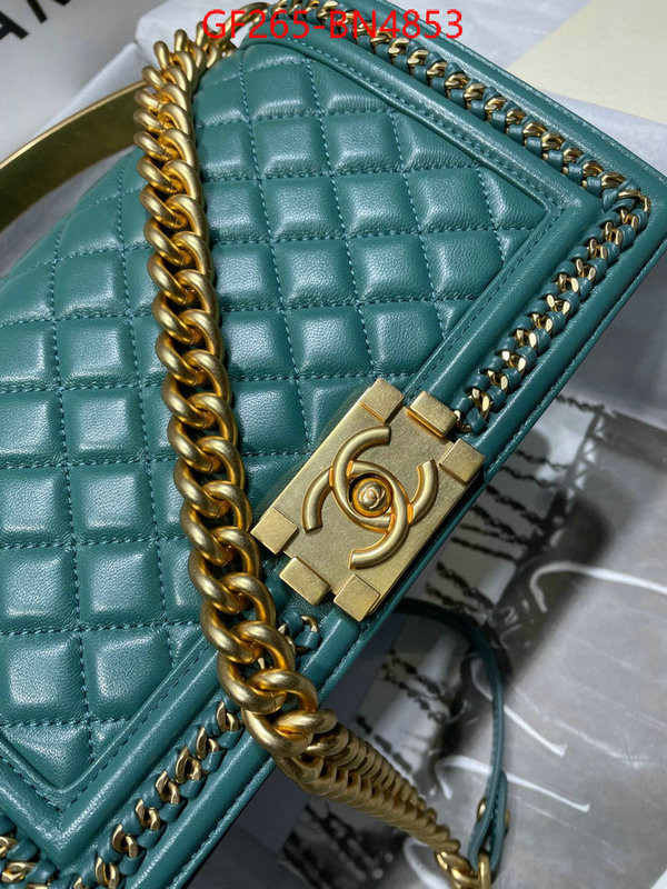 Chanel Bags(TOP)-Le Boy,ID: BN4853,$: 265USD