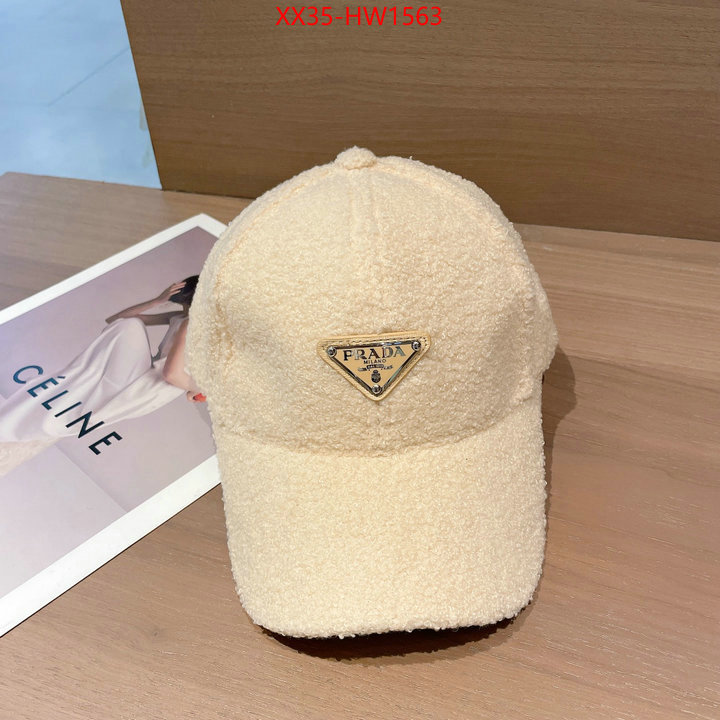 Cap (Hat)-Prada,designer fake , ID: HW1563,$: 35USD