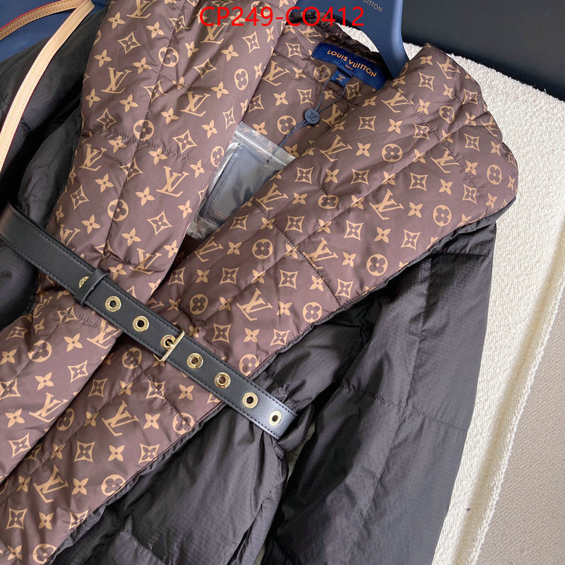 Down jacket Women-LV,where to buy fakes , ID: CO412,$: 249USD