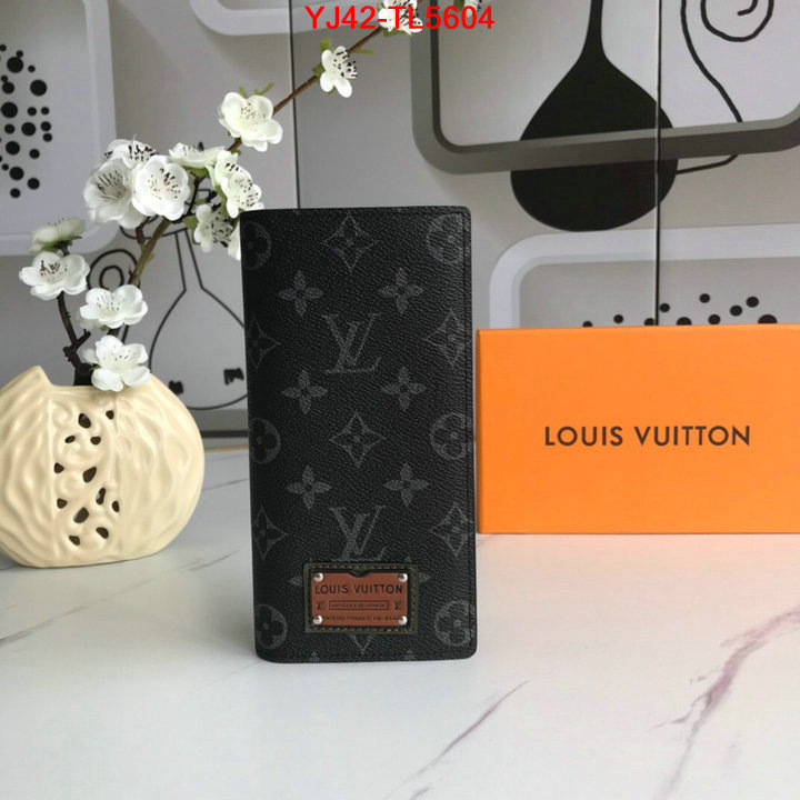 LV Bags(4A)-Wallet,ID: TL5604,$: 42USD