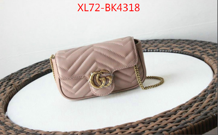 Gucci Bags(4A)-Marmont,fashion designer ,ID: BK4318,$: 72USD