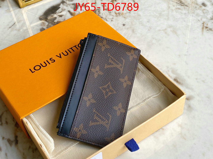 LV Bags(TOP)-Wallet,ID: TD6789,$: 65USD