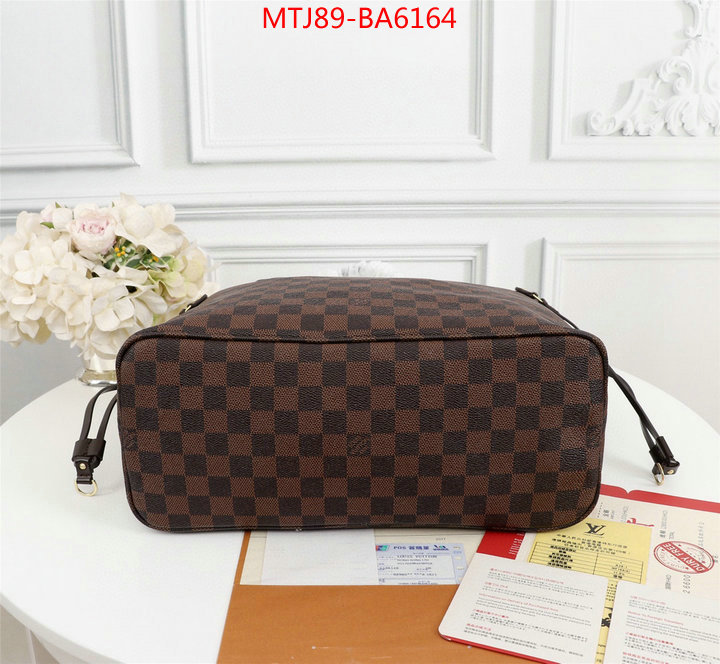 LV Bags(4A)-Neverfull-,cheap replica designer ,ID: BA6164,$: 89USD