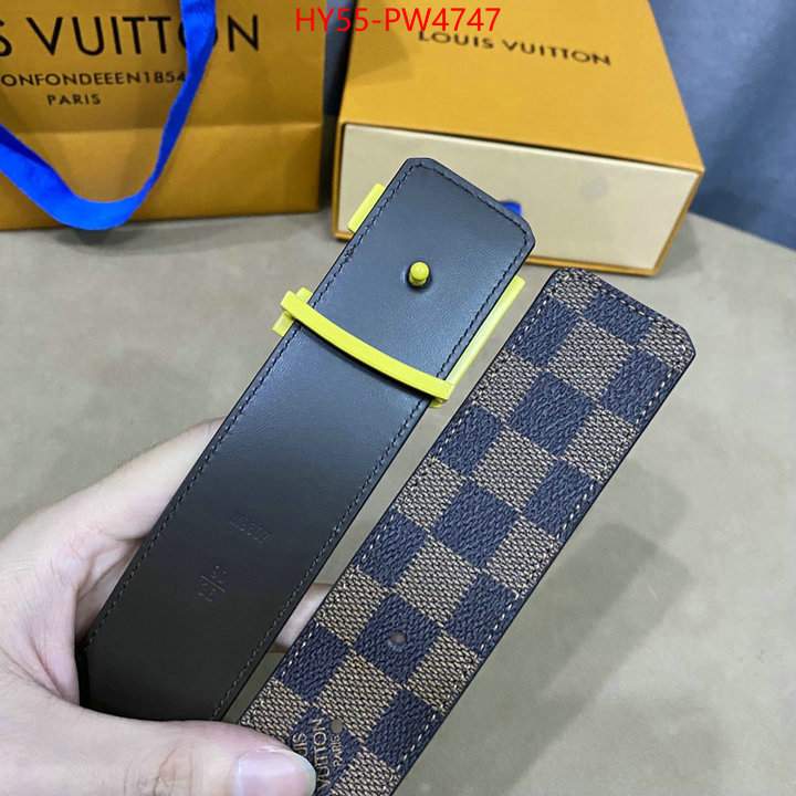 Belts-LV,luxury cheap , ID: PW4747,$: 55USD