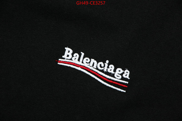 Clothing-Balenciaga,shop now , ID: CE3257,$: 49USD