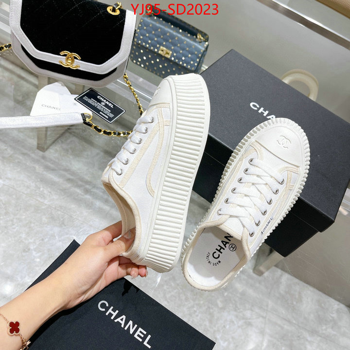 Women Shoes-Chanel,aaaaa class replica , ID: SD2023,$: 95USD