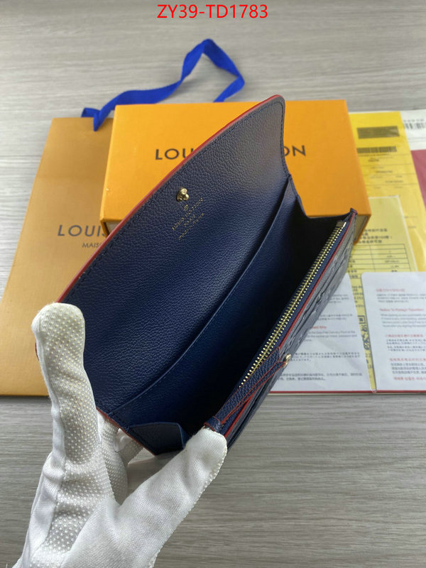 LV Bags(4A)-Wallet,ID: TD1783,$: 39USD