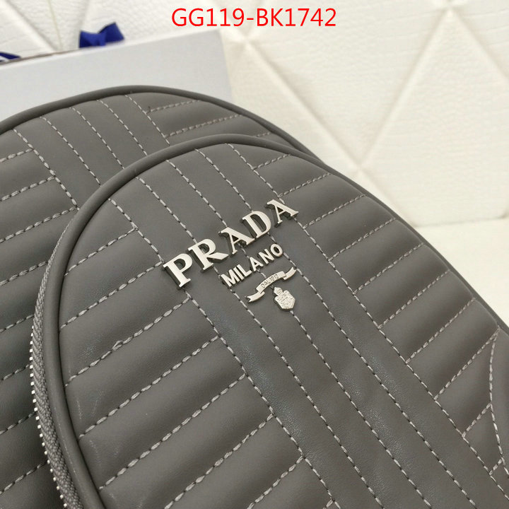 Prada Bags(4A)-Backpack-,from china 2023 ,ID: BK1742,$:119USD