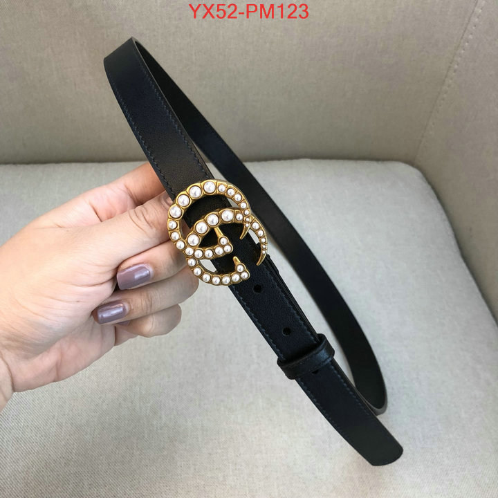 Belts-Gucci,fashion replica , ID: PM123,$:52USD