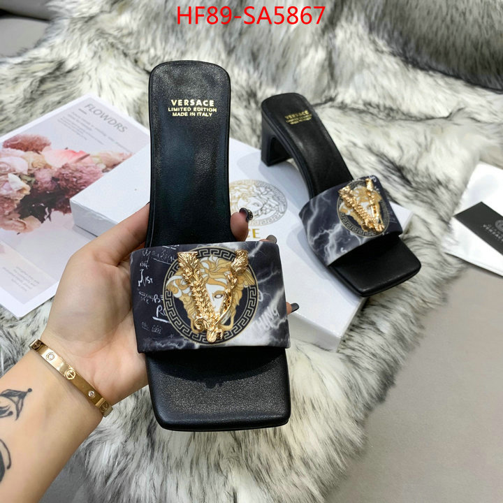 Women Shoes-Versace,top , ID: SA5867,$: 89USD