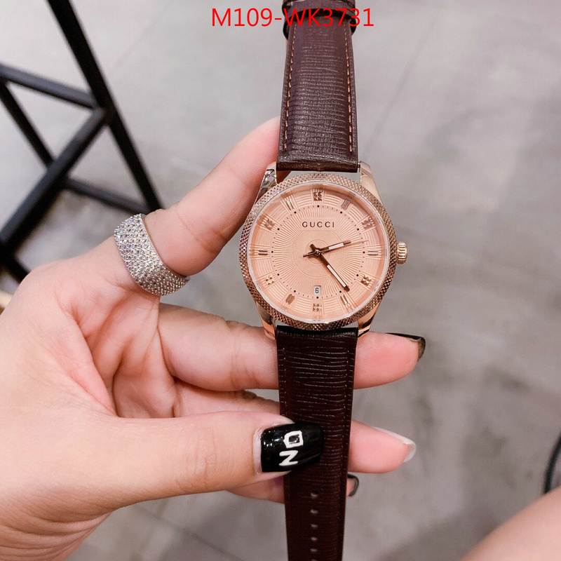 Watch(4A)-Gucci,top designer replica , ID: WK3731,$:109USD