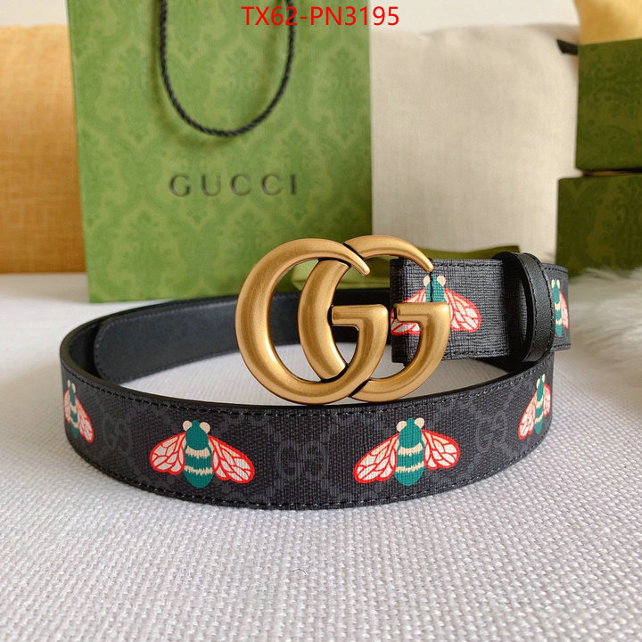 Belts-Gucci,fake , ID: PN3195,$: 62USD