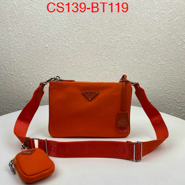 Prada Bags(TOP)-Diagonal-,ID: BT119,$: 139USD