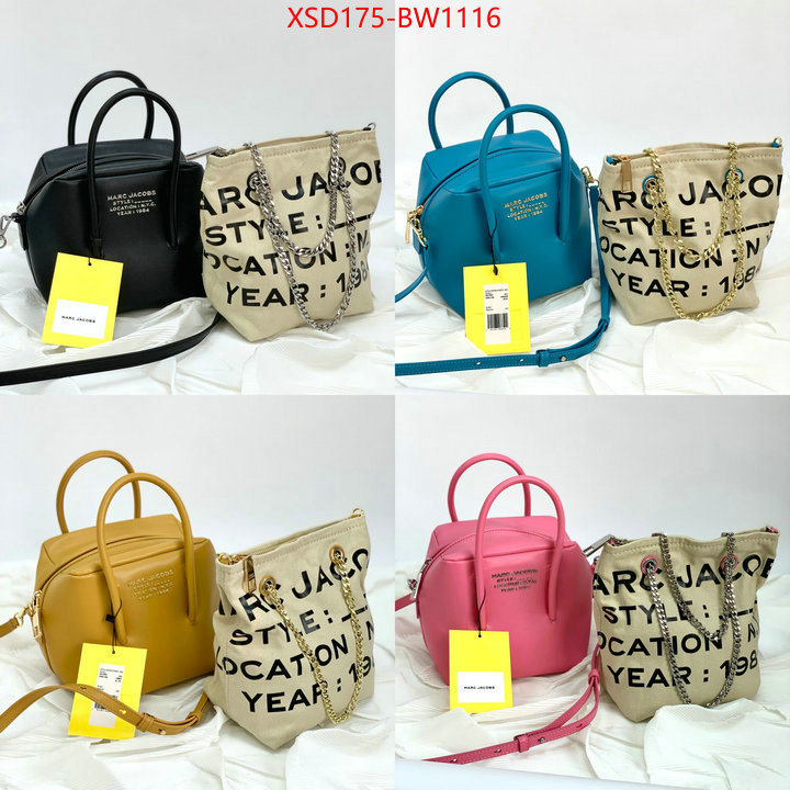 Marc Jacobs Bags (TOP)-Diagonal-,ID: BW1116,$: 175USD