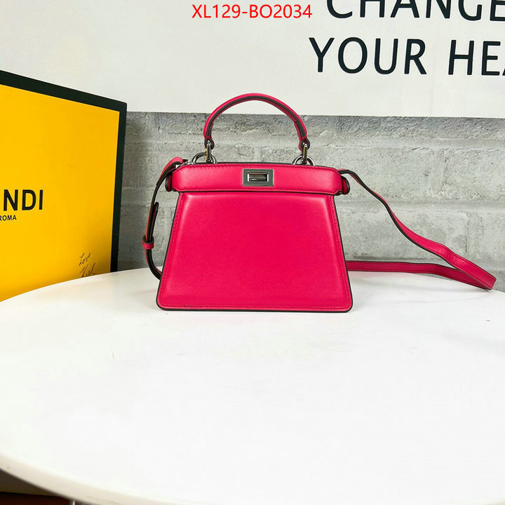 Fendi Bags(4A)-Diagonal-,best capucines replica ,ID: BO2034,$: 129USD