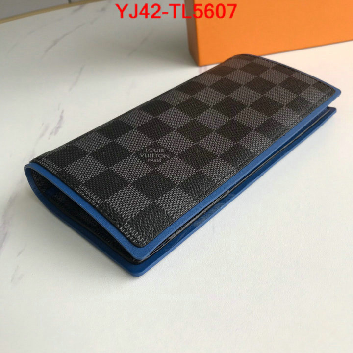 LV Bags(4A)-Wallet,ID: TL5607,$: 42USD