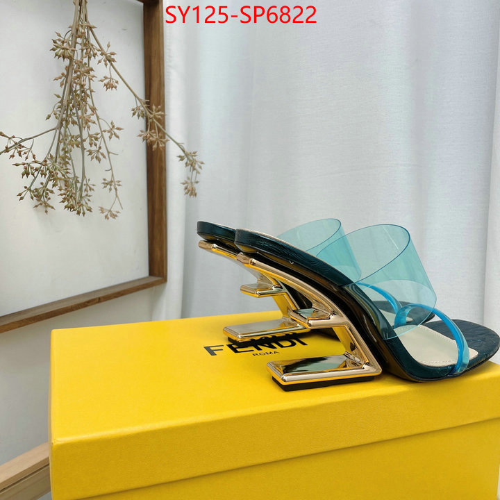 Women Shoes-Fendi,buy best quality replica , ID: SP6822,$: 125USD