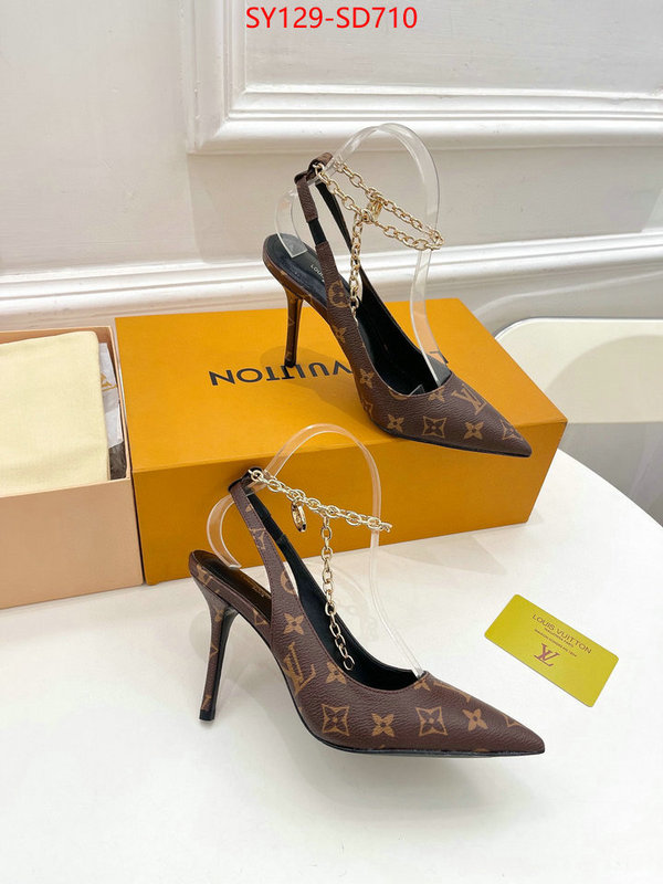 Women Shoes-LV,quality aaaaa replica , ID: SD710,$: 129USD