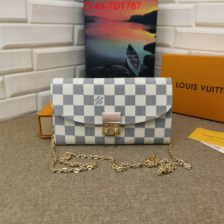 LV Bags(4A)-Wallet,ID: TD1787,$: 49USD