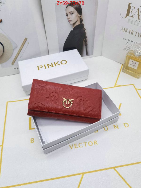 PINKO Bags(4A)-Wallet,sell online luxury designer ,ID: TD478,$: 59USD