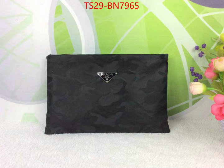 Prada Bags(4A)-Clutch-,where quality designer replica ,ID: BN7965,$: 29USD