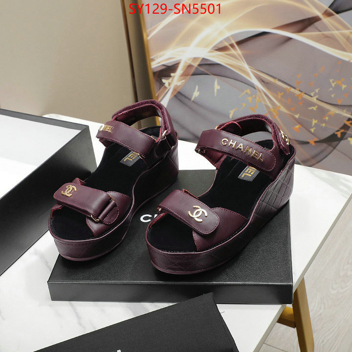 Women Shoes-Chanel,1:1 replica wholesale , ID: SN5501,$: 129USD