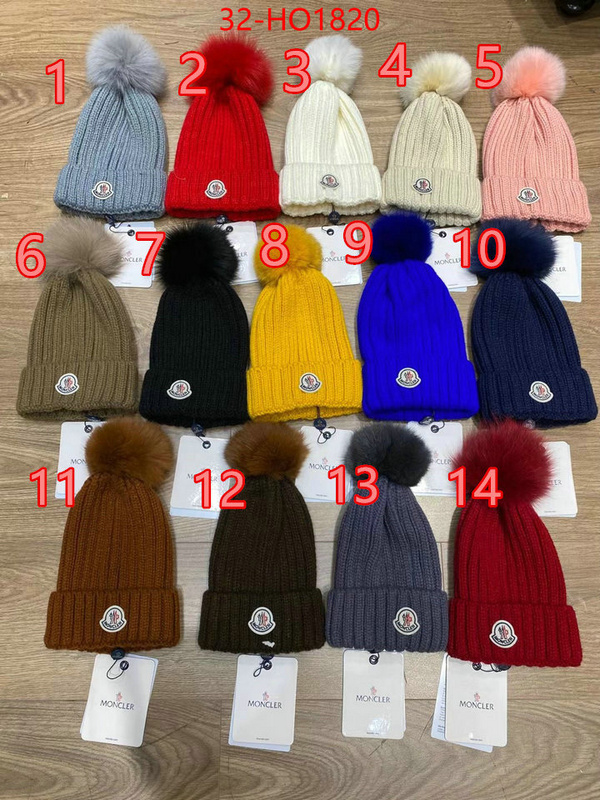 Cap (Hat)-Moncler,hot sale , ID: HO1820,$: 32USD